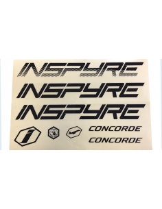 Stickers Cadre Concorde Black