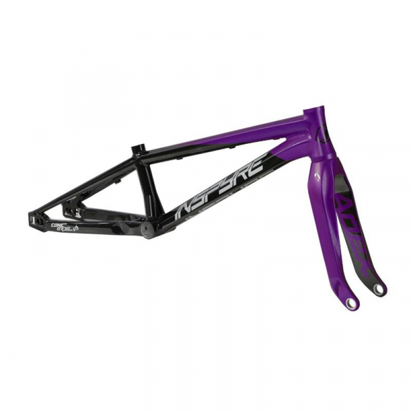 Inspyre Concorde V3 Frame/Fork Kit - Purple Haze / Black