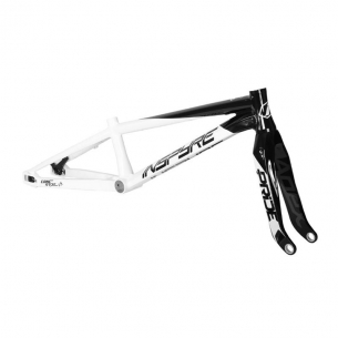 Inspyre Concorde V3 Frame/Fork Kit - Black / White